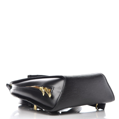 Louis Vuitton Epi Mabillon Backpack Black 4 of 12