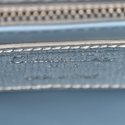 Christian Dior Metallic Grained Calfskin Cannage Small Lucky Badges My Lady Dior Silver 6 of 12