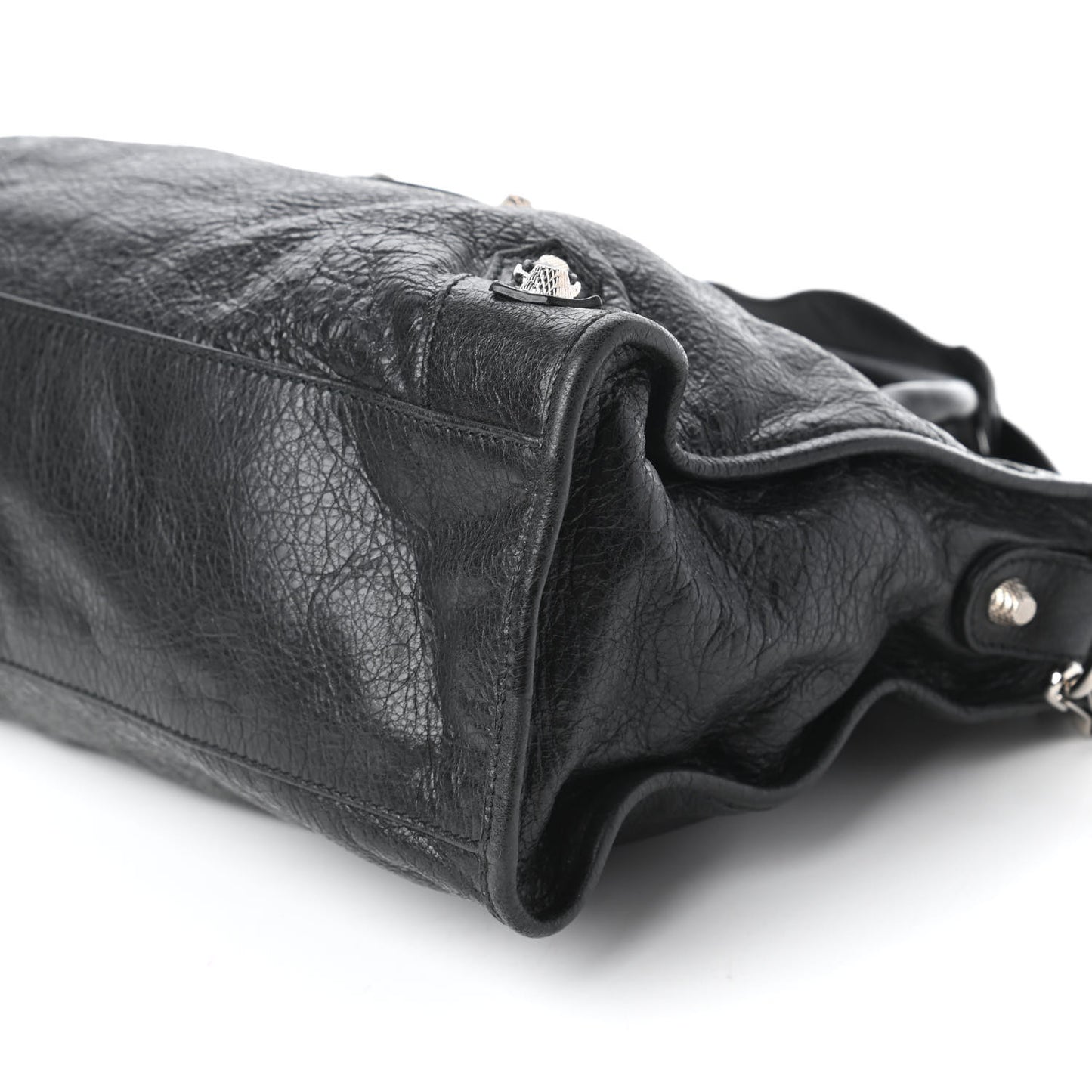 Agneau Giant 12 Silver Hardware City Black