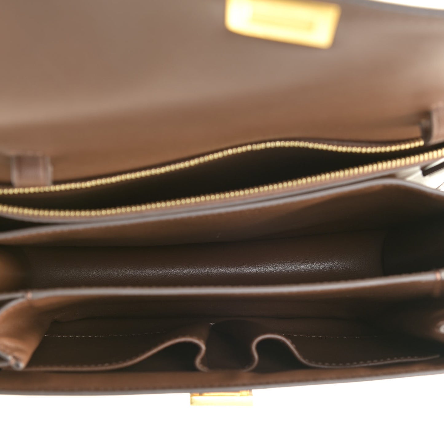 Box Calfskin Medium Classic Box Flap Bag Camel