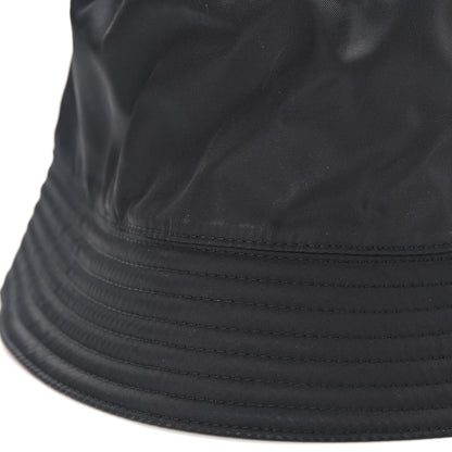Prada Nylon Bucket Hat S Black Rosso 10 of 10