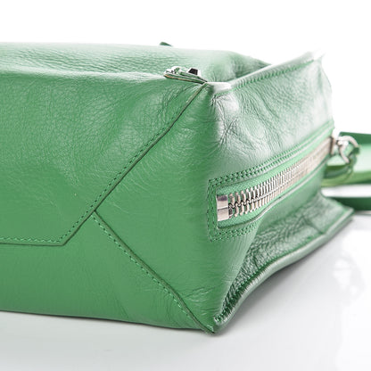 Balenciaga Veau Papier A6 Zip Around Tote Vert Trefle 11 of 15
