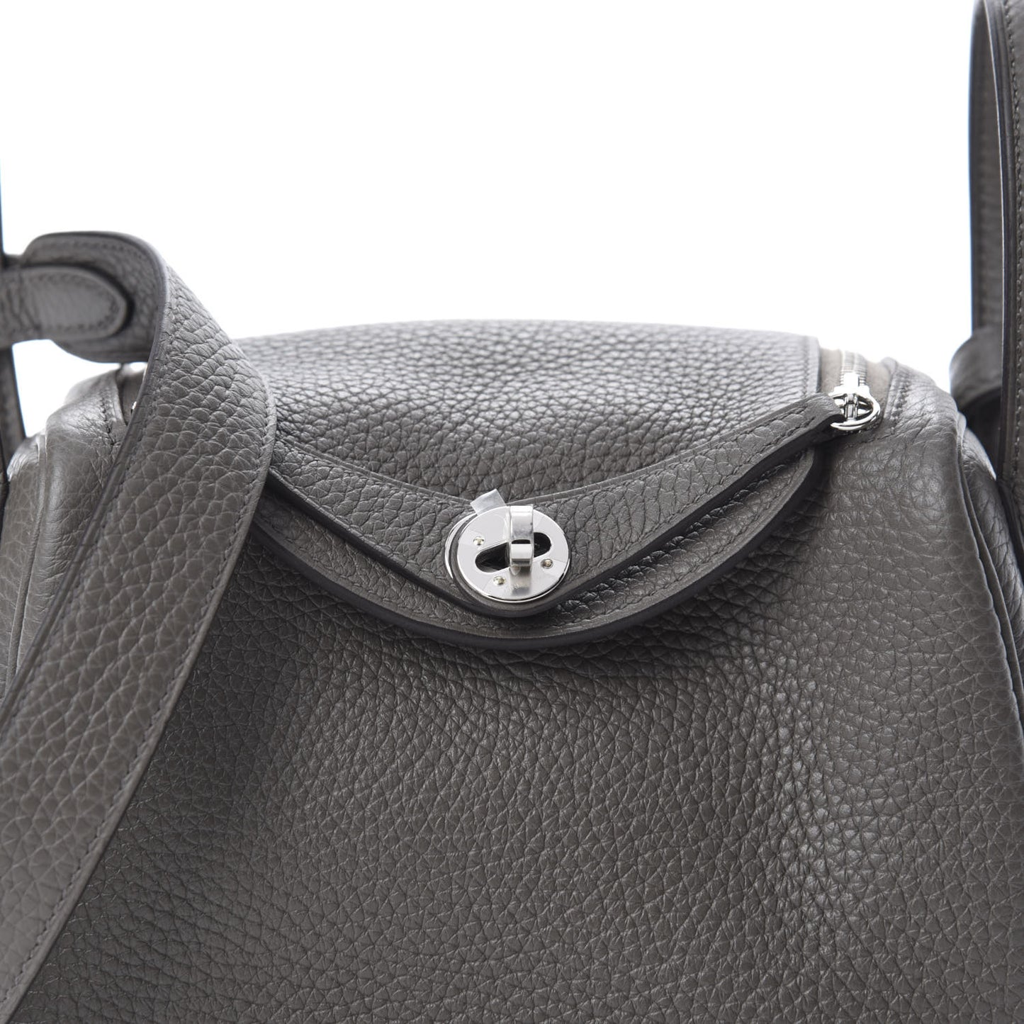 Taurillon Clemence Mini Lindy 20 Etain
