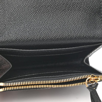 Louis Vuitton Monogram Giant Wild At Heart Rosalie Coin Purse Black 5 of 7