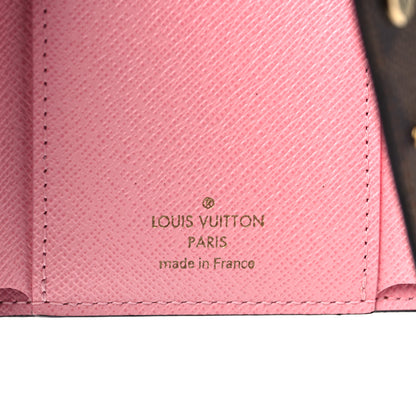 Louis Vuitton Damier Ebene Studded Victorine Wallet 6 of 8
