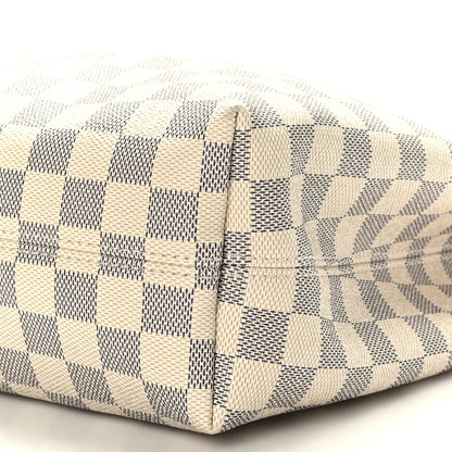 Louis Vuitton Damier Azur Graceful PM Rose Ballerine 8 of 8