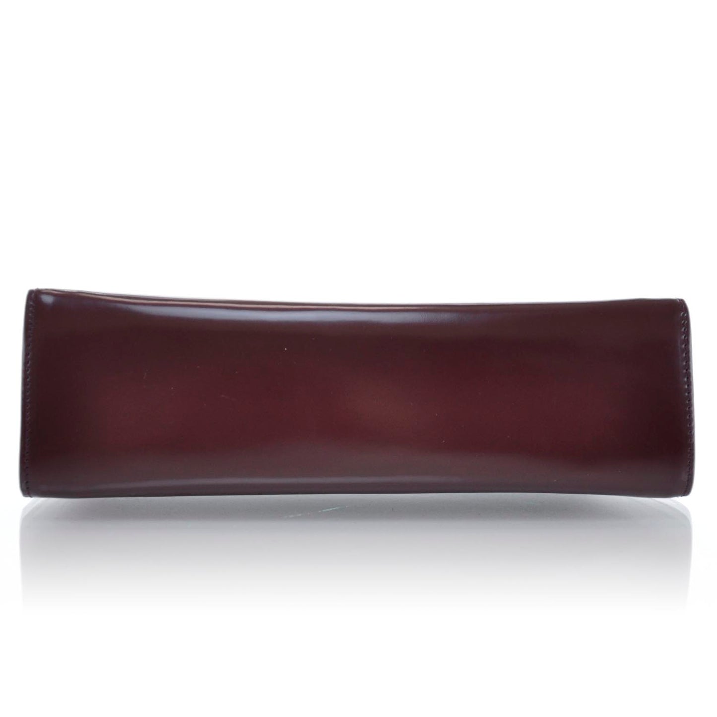 Leather Trousse Cosmetic Bag Rouge