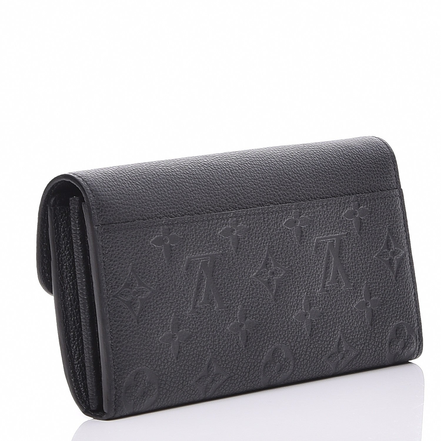 Louis Vuitton Empreinte Sarah Wallet NM Black 3 of 8