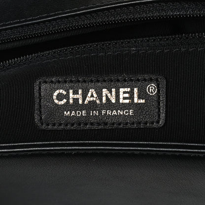 Chanel Calfskin Quilted New Medium Boy Flap Black 6 of 15