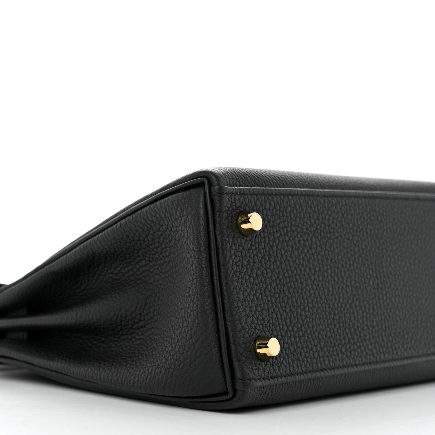 Hermes Togo Kelly Retourne 25 Black 9 of 12