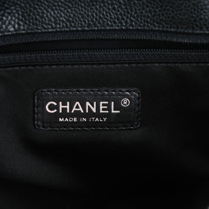 Chanel Caviar Quilted Grand Shopping Tote GST Black 6 of 7