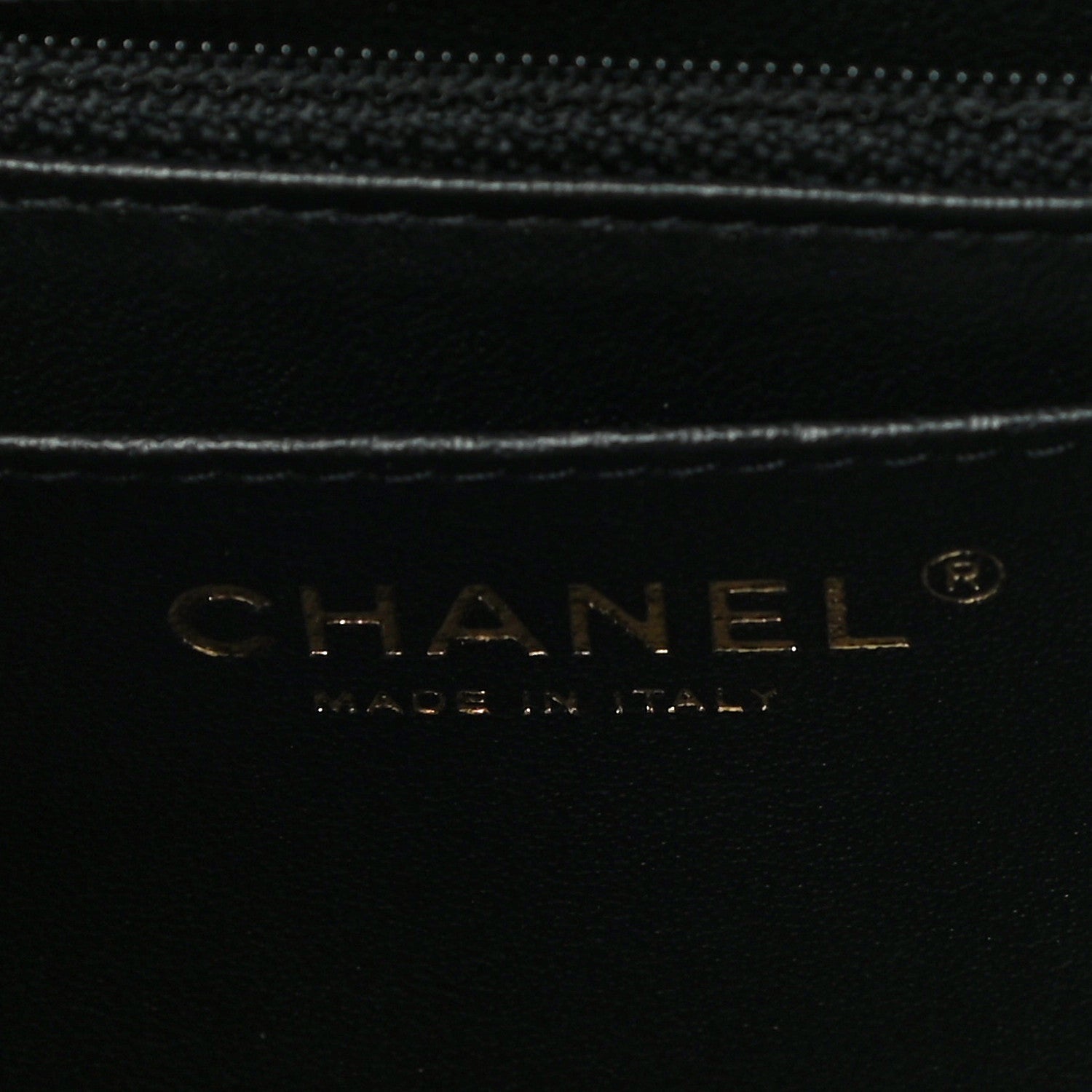 Chanel Lambskin Quilted Mini Square Flap Black 6 of 17