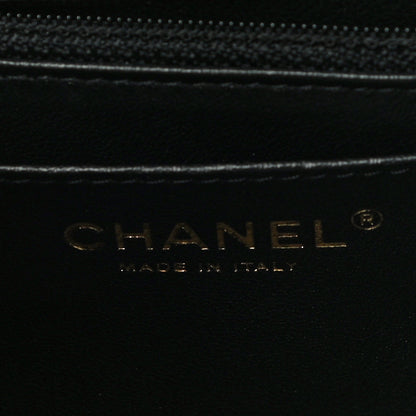Chanel Lambskin Quilted Mini Square Flap Black 6 of 17