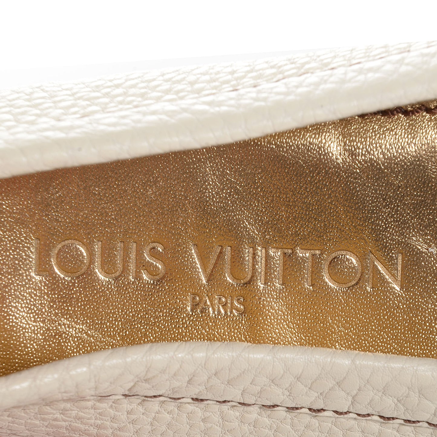 Leather Monte Carlo Loafers 37.5 Ivory