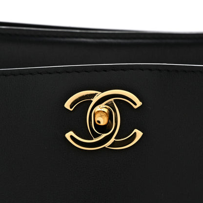 Chanel Calfskin Archetype Small Shopping Tote Black 12 of 14