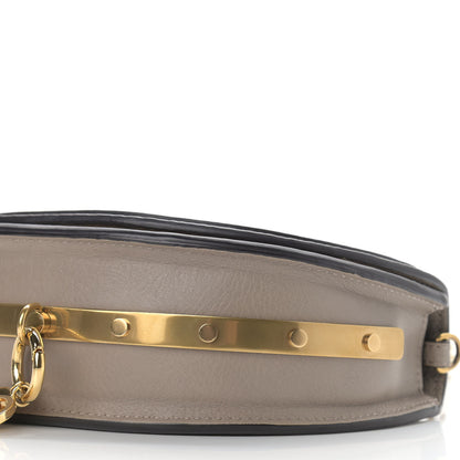 Chloe Calfskin Small Nile Bracelet Minaudiere Bag Motty Grey 9 of 12