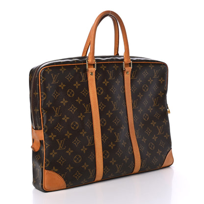 Louis Vuitton Monogram Porte-Documents Voyage Briefcase 2 of 4