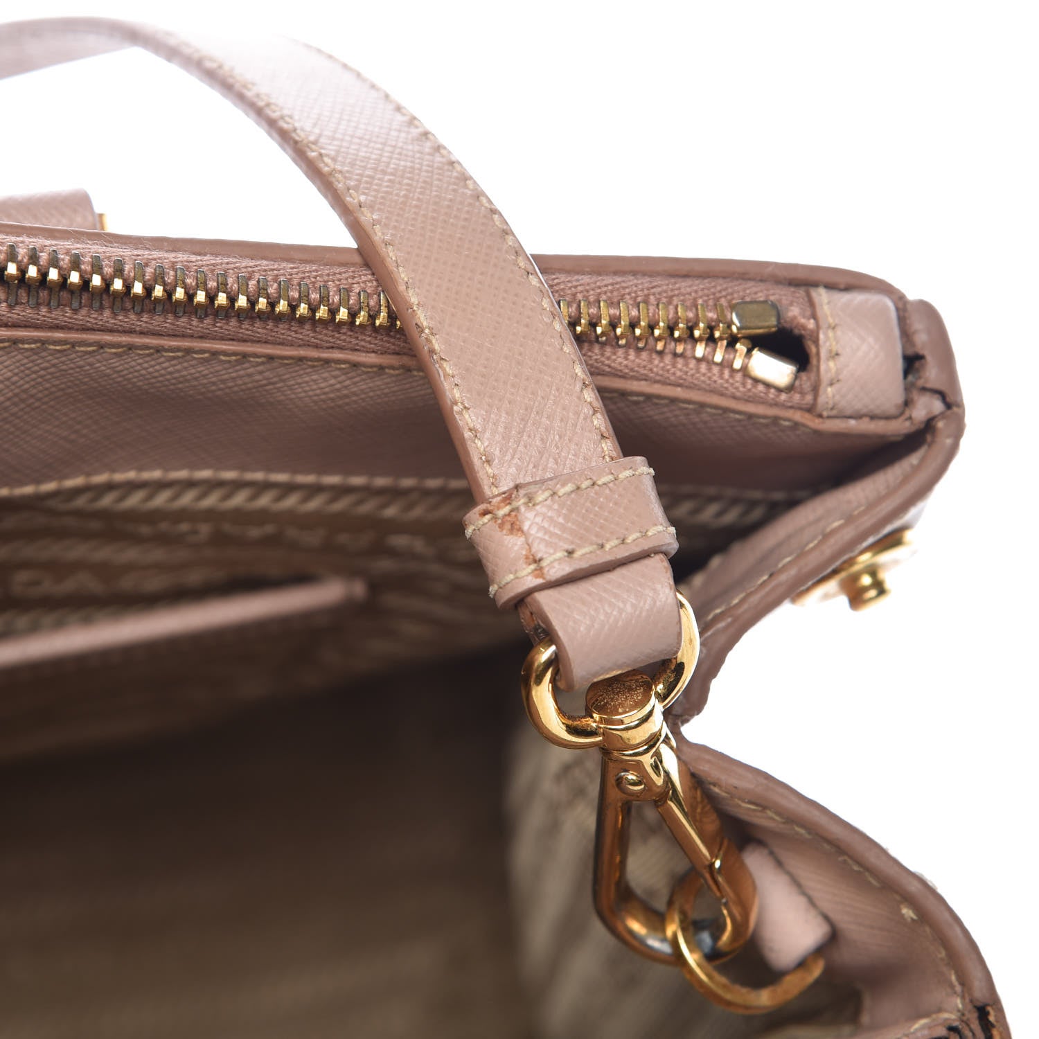 Prada Saffiano Medium Galleria Double Zip Tote Cammeo 23 of 36