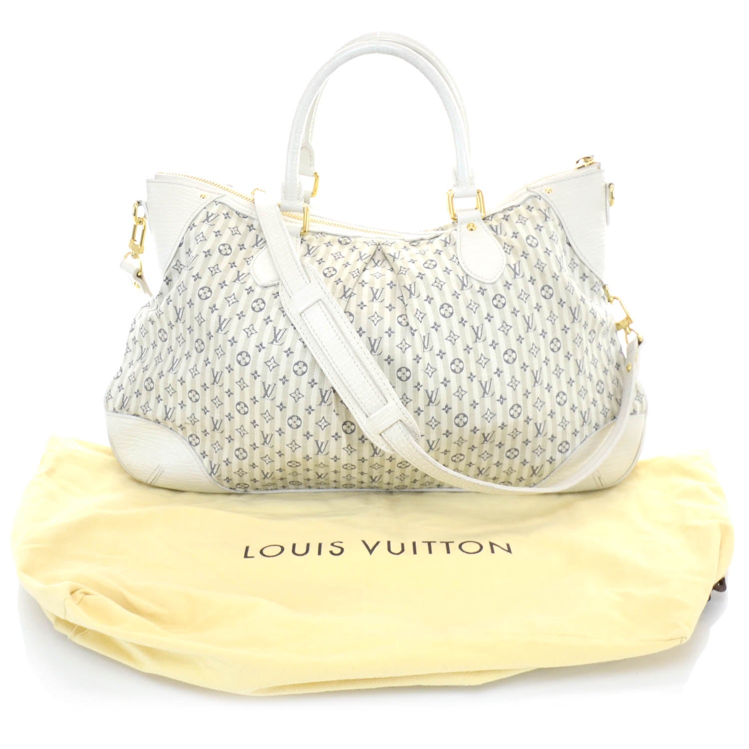 Louis Vuitton Mini Lin Croisette Marina GM Blue 9 of 9