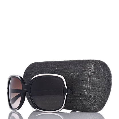 Chanel CC Sunglasses 5319 Black White 8 of 8