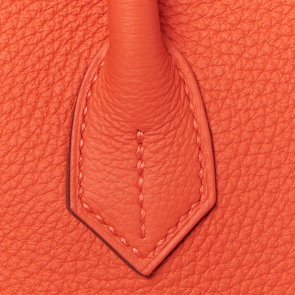 Hermes Togo Birkin 30 Capucine 9 of 31