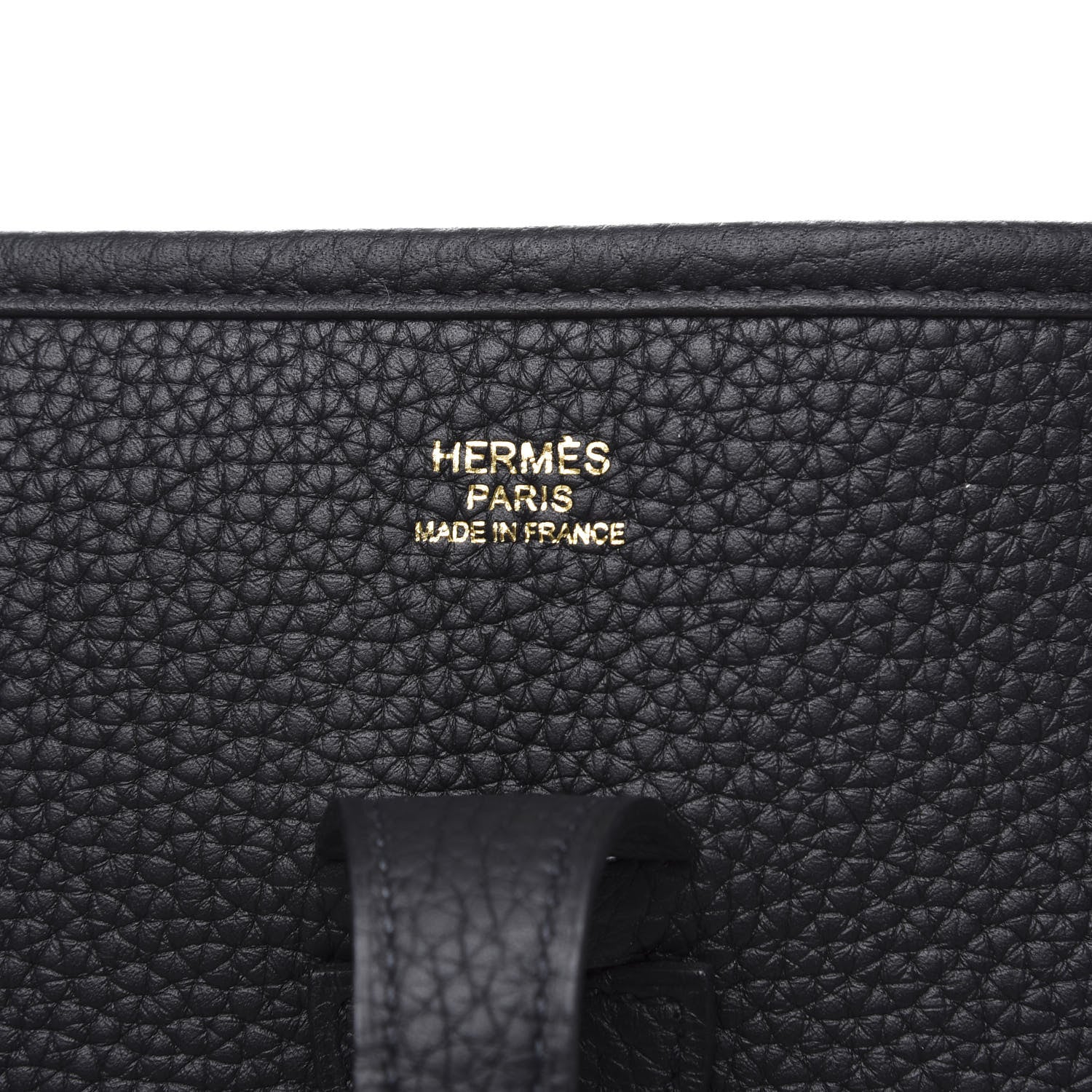 Hermes Taurillon Clemence Evelyne III PM Black 7 of 10