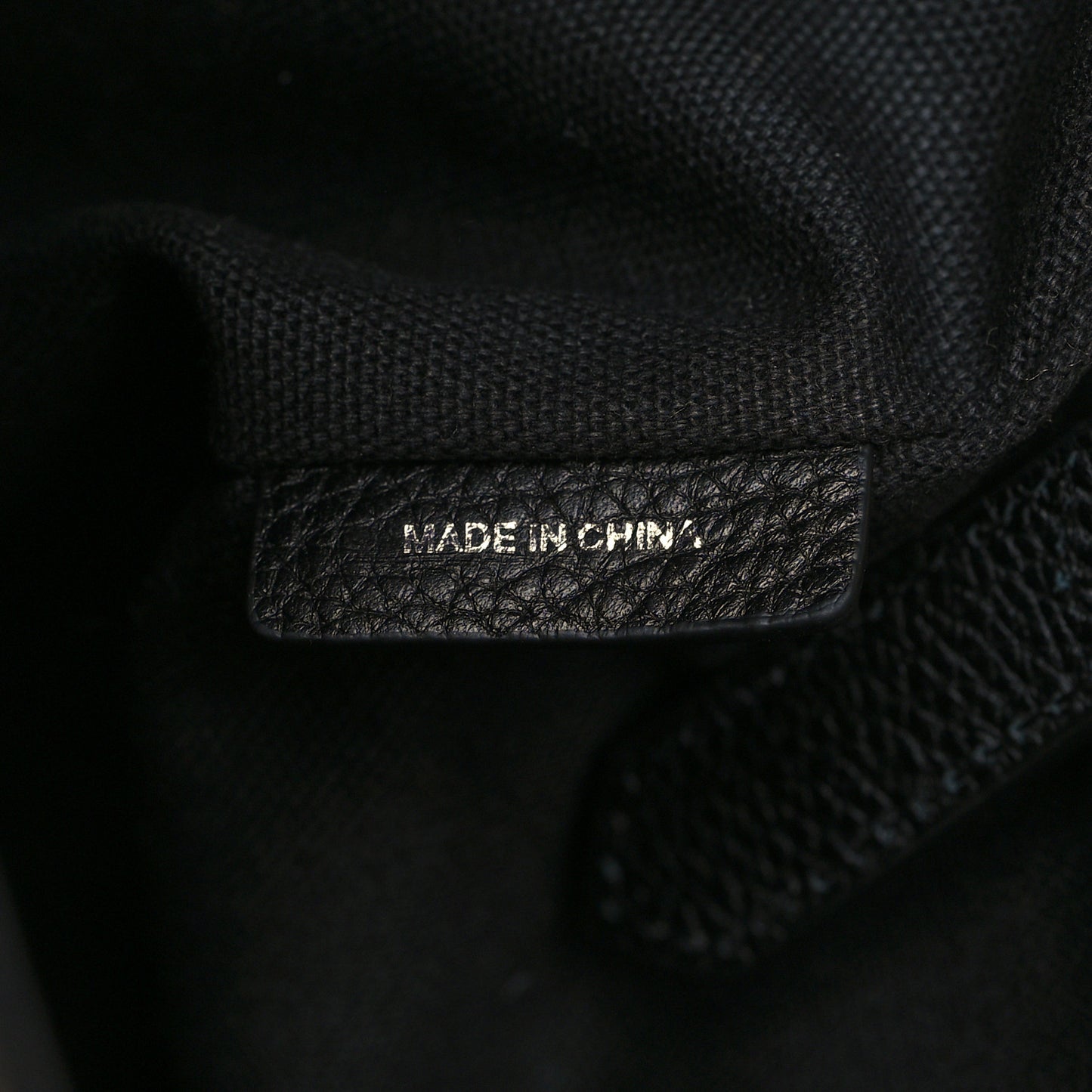 Canvas Mega Check Large Baildon Messenger Bag Black