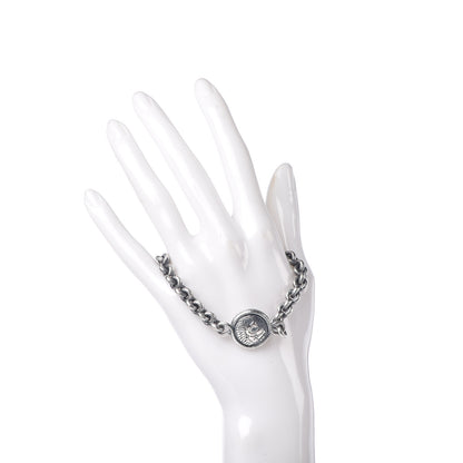 David Yurman Sterling Silver Petrvs Lion Link Bracelet 2 of 5