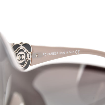 Chanel Camellia CC Sunglasses 6032 Grey 4 of 8