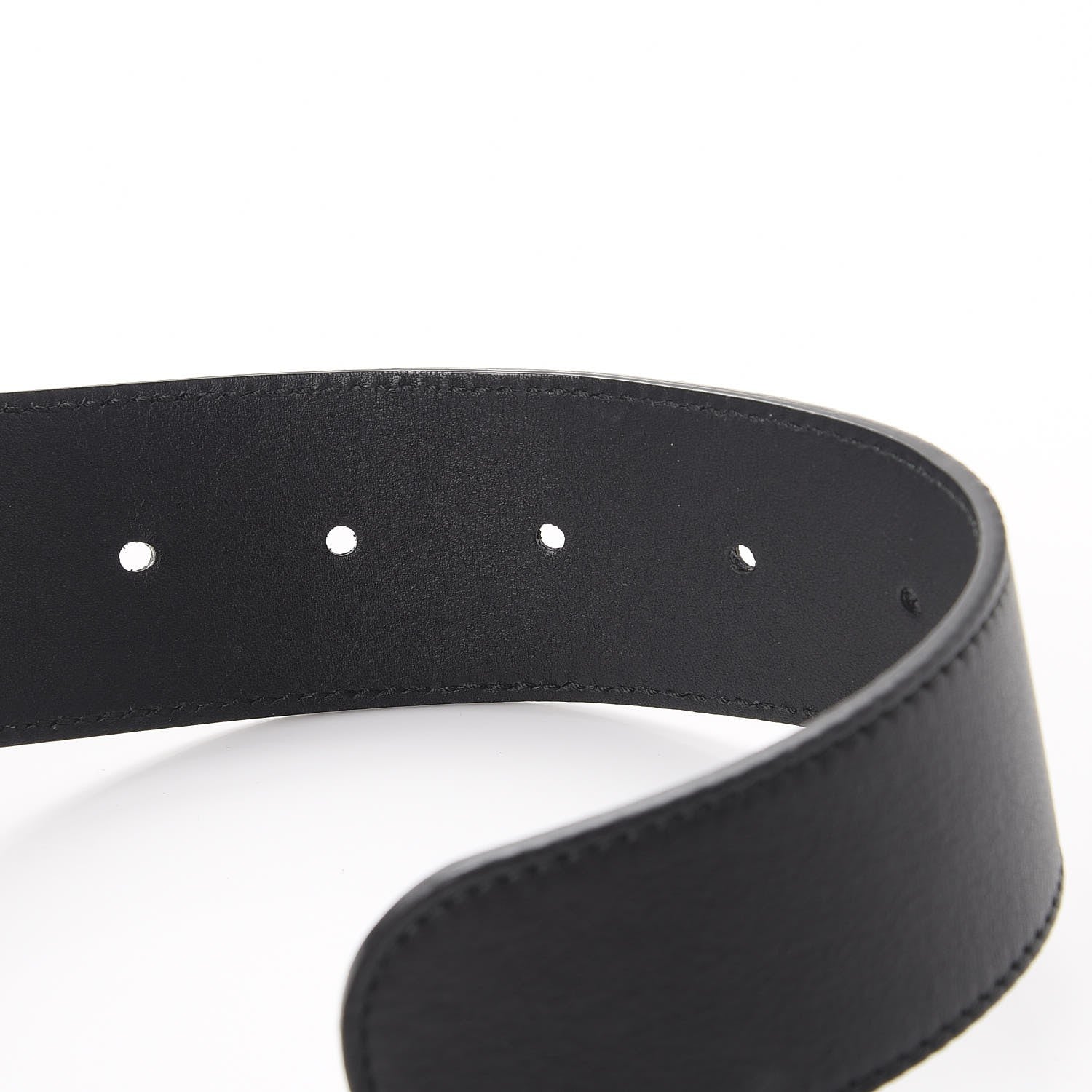 Gucci Moon Calfskin Nickel Dionysus Belt 90 36 Black 5 of 7