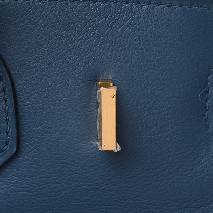 Hermes Swift Birkin 25 Bleu Agate 11 of 33