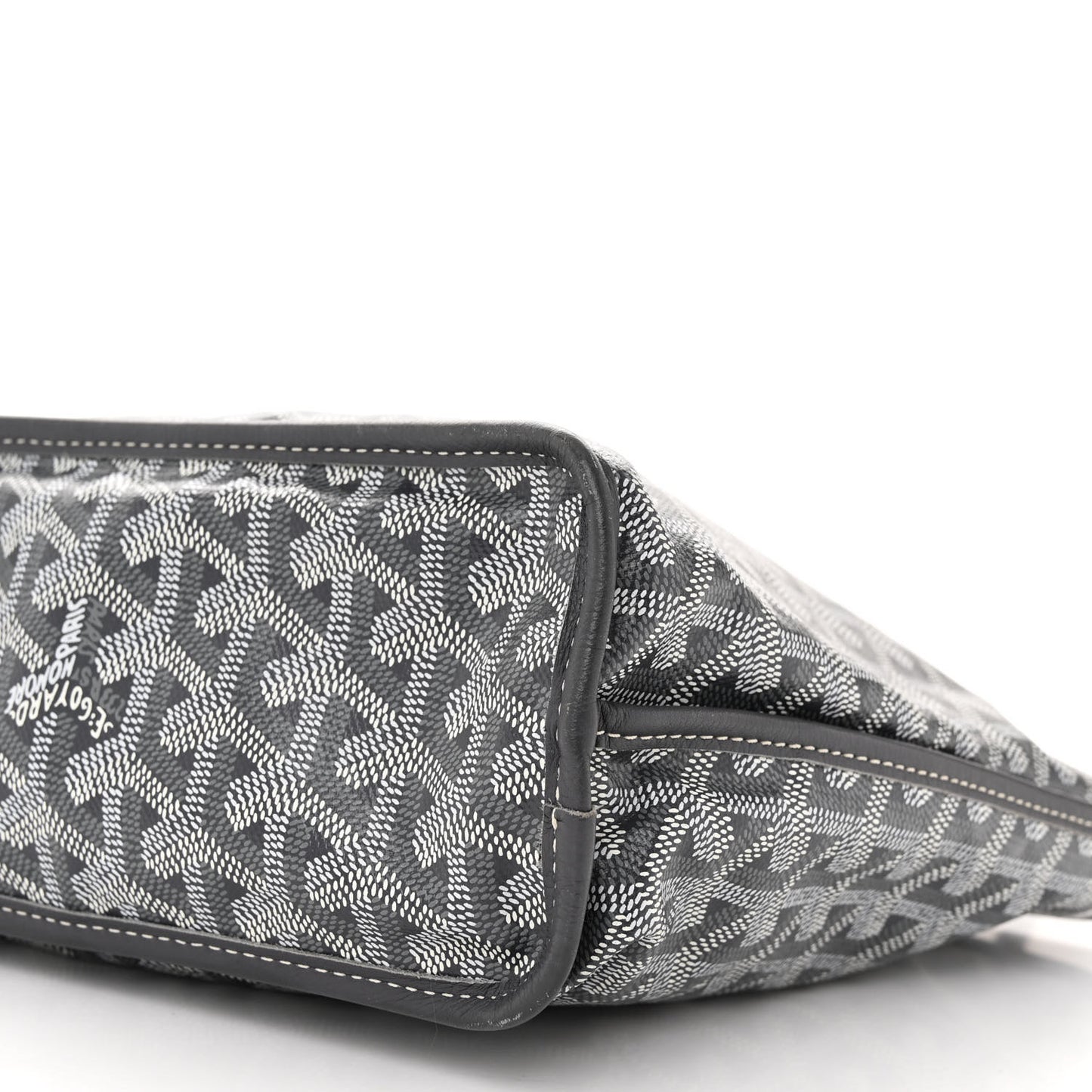 Goyardine Reversible Mini Anjou Grey