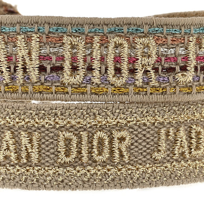 Christian Dior Woven Cotton J'Adior Friendship Bracelet Set Beige 3 of 3