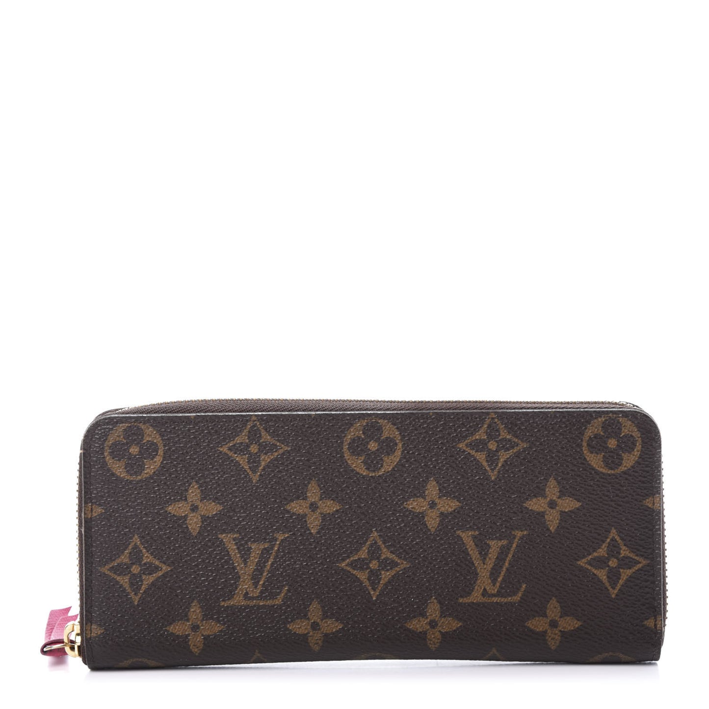 Monogram Clemence Wallet Hot Pink