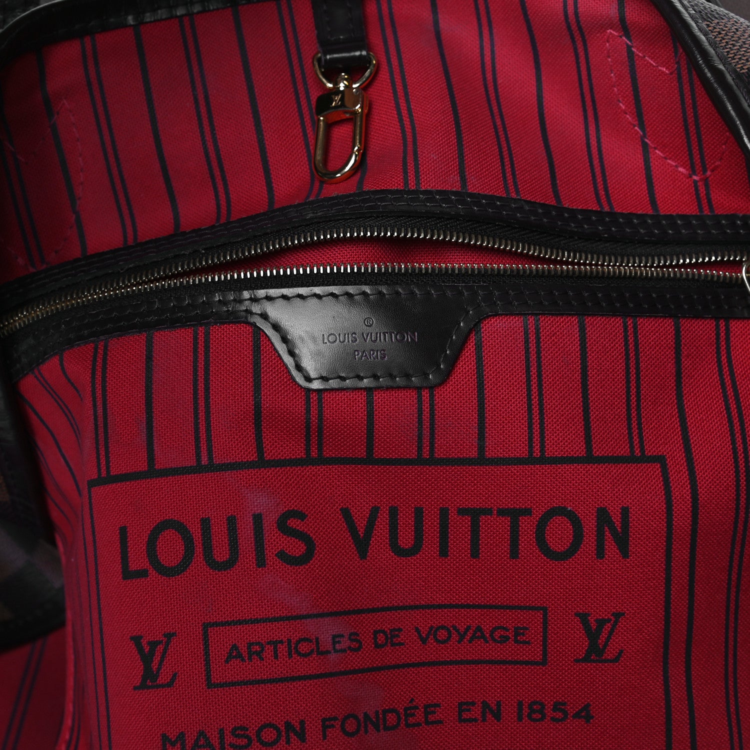 Louis Vuitton Damier Ebene Neo Neverfull GM 7 of 22