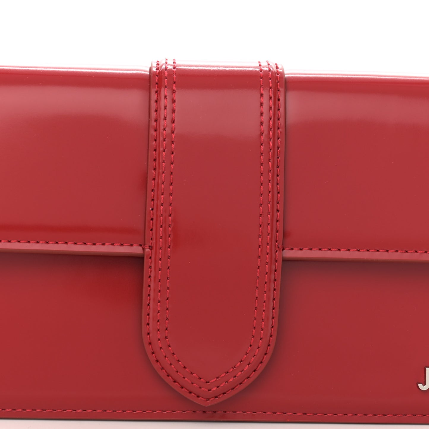 Smooth Calfskin Le Bambino Long Red