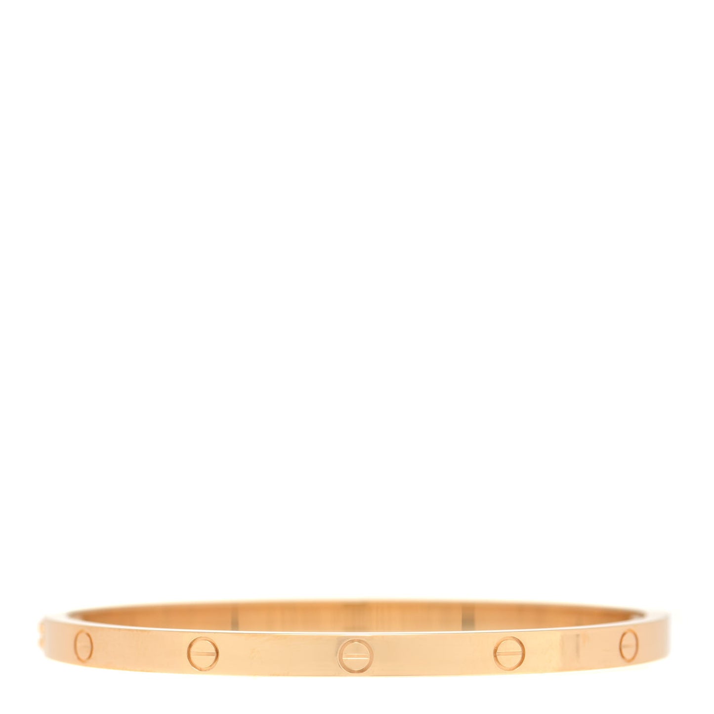 18K Yellow Gold Small LOVE Bracelet 15