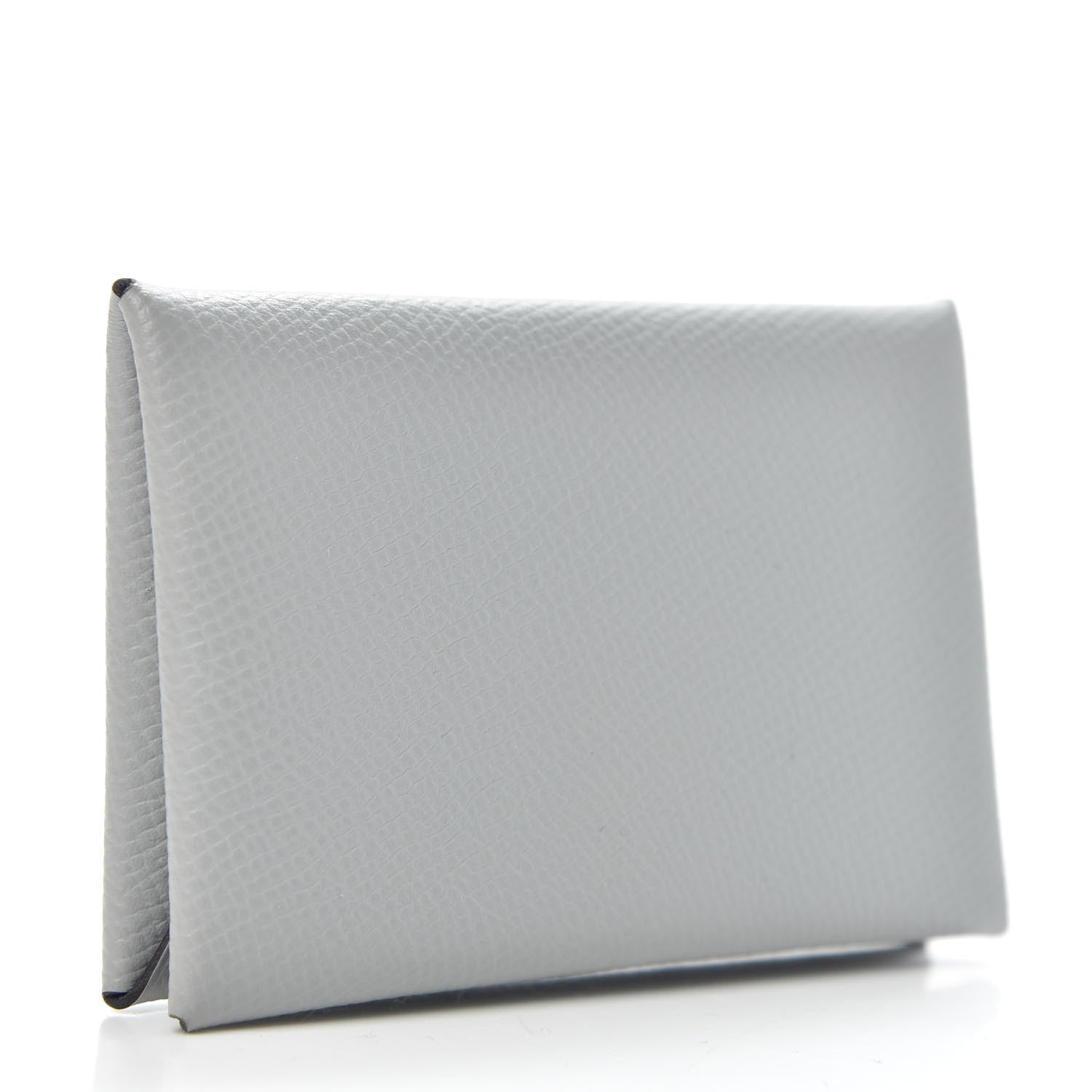 Hermes Epsom Verso Calvi Card Case Bleu Glacier Bleu Brighton 3 of 7