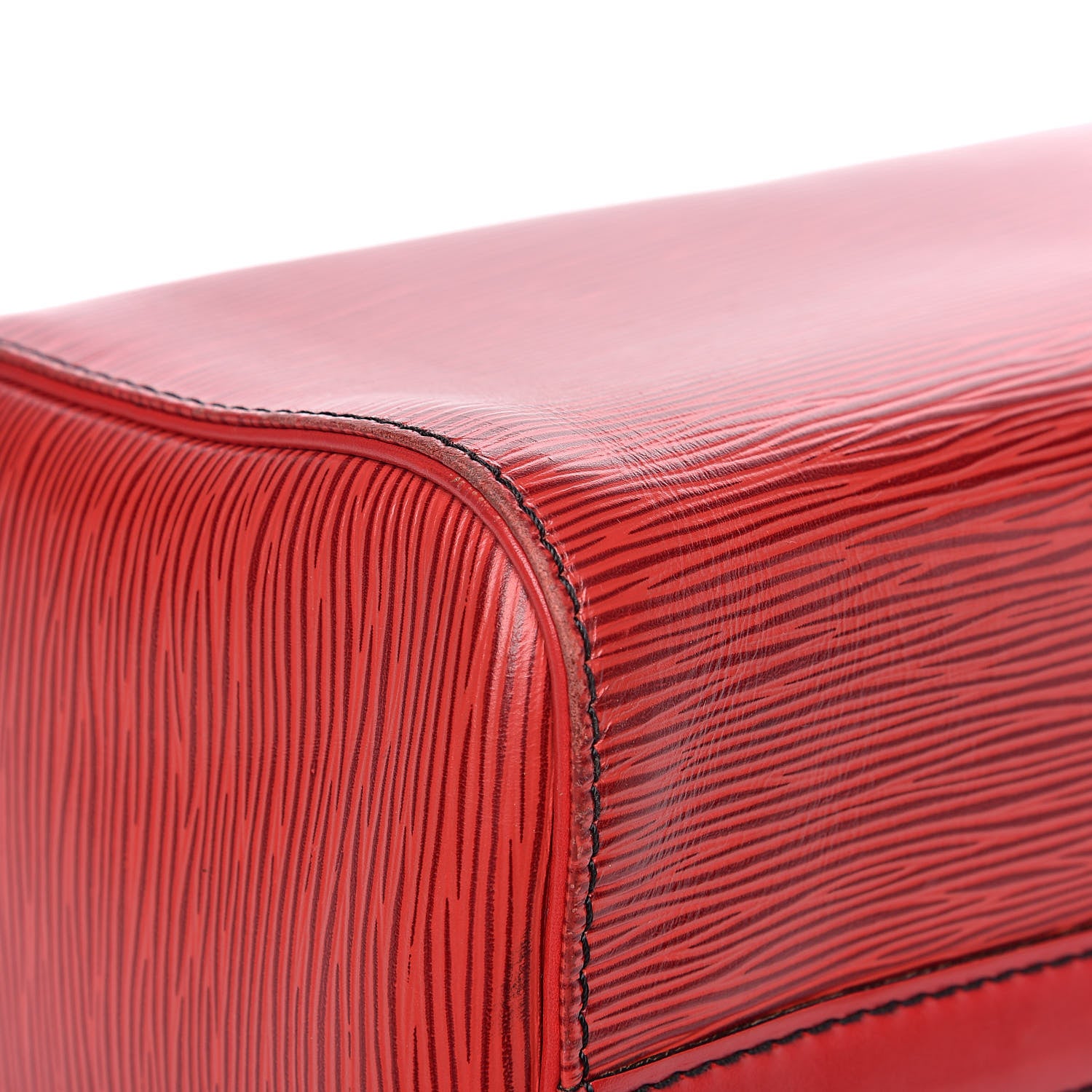 Louis Vuitton Epi Speedy 25 Castillan Red 17 of 23