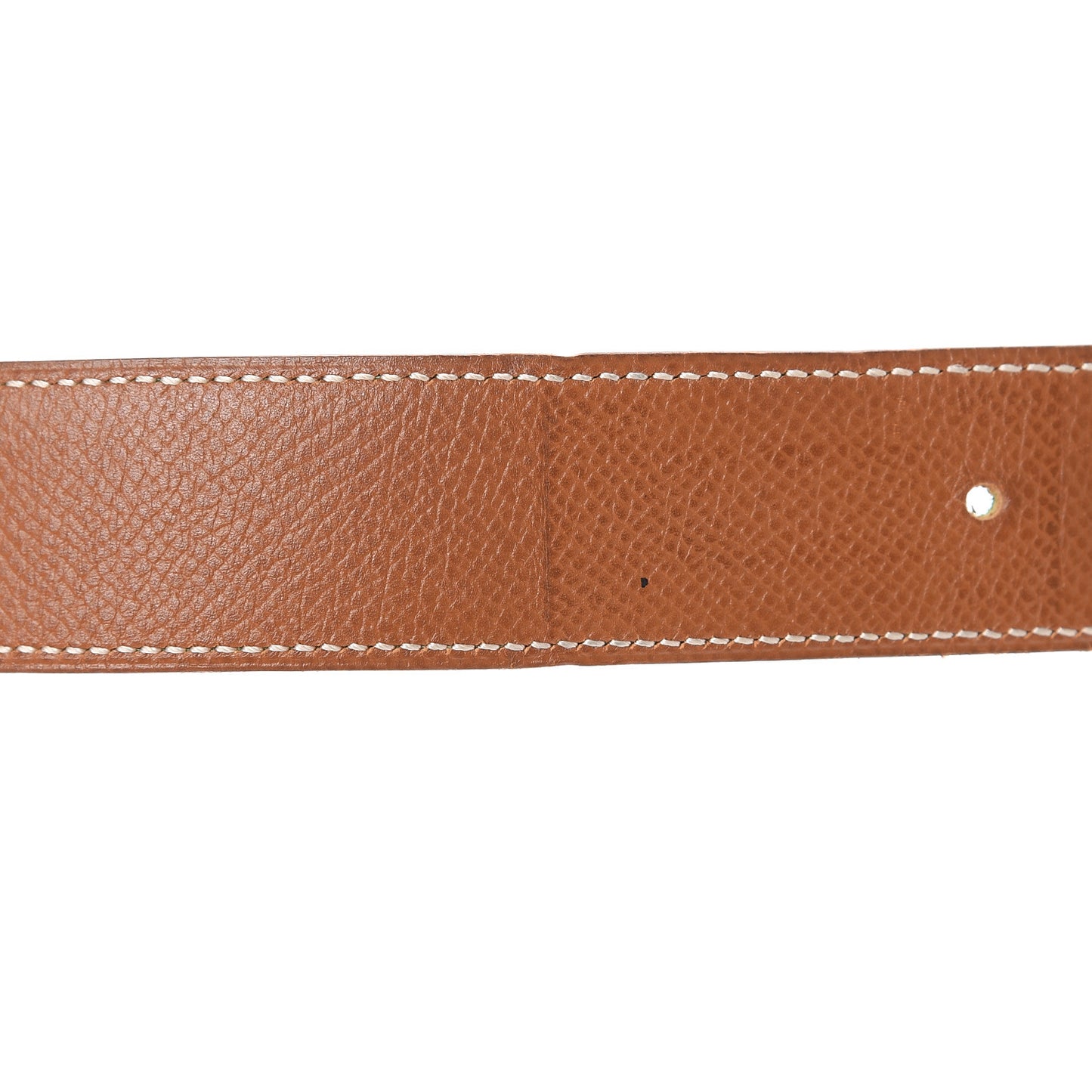 Courchevel 32mm Belt Strap 70 Gold Vert Clair