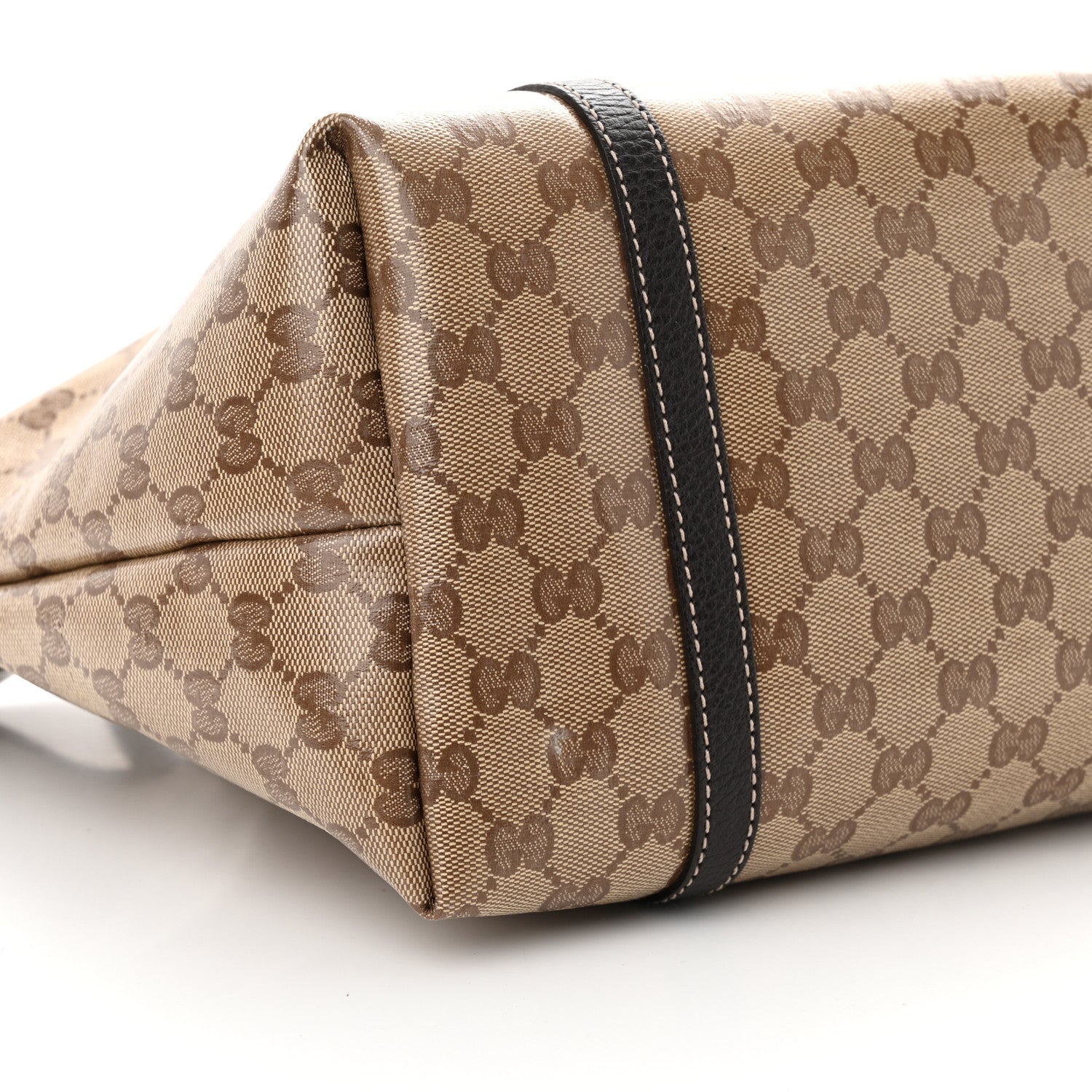 Gucci Crystal Monogram Medium Joy Tote Beige Ebony Testa Di Moro 9 of 12