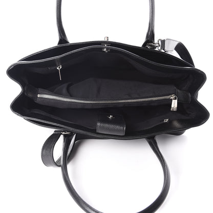 Chanel Calfskin Cerf Executive Shopper Tote Black 7 of 12