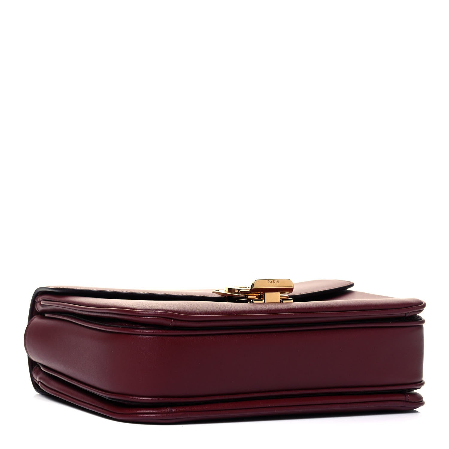 Celine Shiny Calfskin Medium C Bag Light Burgundy 4 of 9