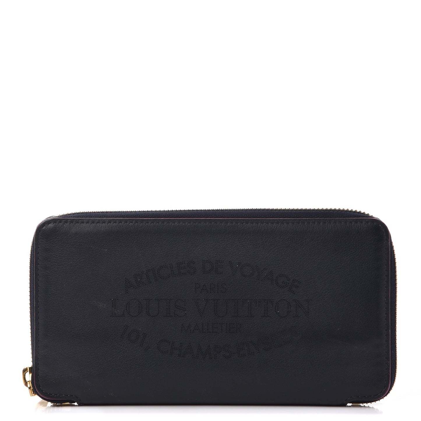 Veau Soie Iena Wallet Cobalt
