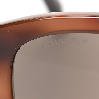 Chanel Acetate Pantos Logo Sunglasses 5458 Tortoise Brown 6 of 7
