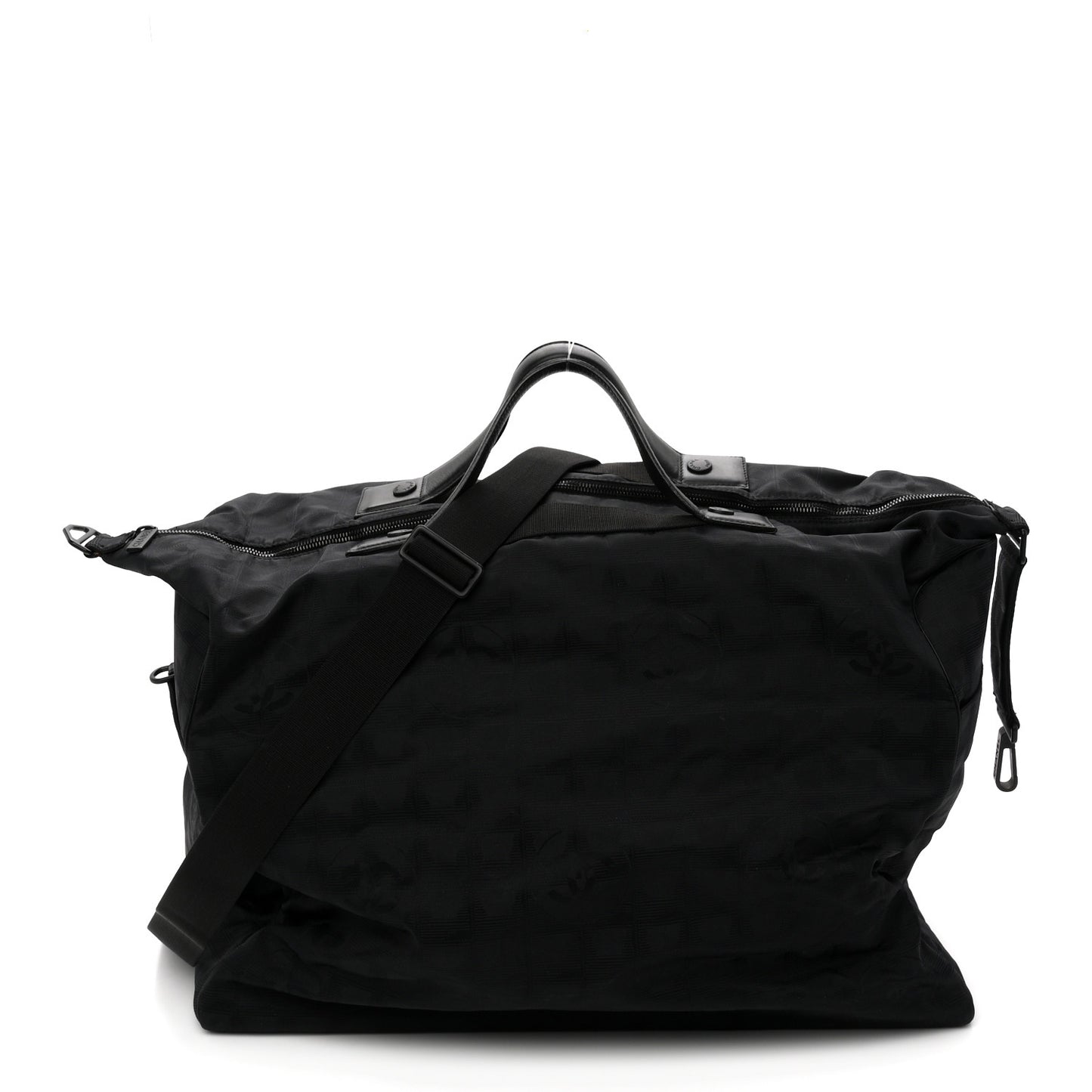 Nylon Travel Duffle Black