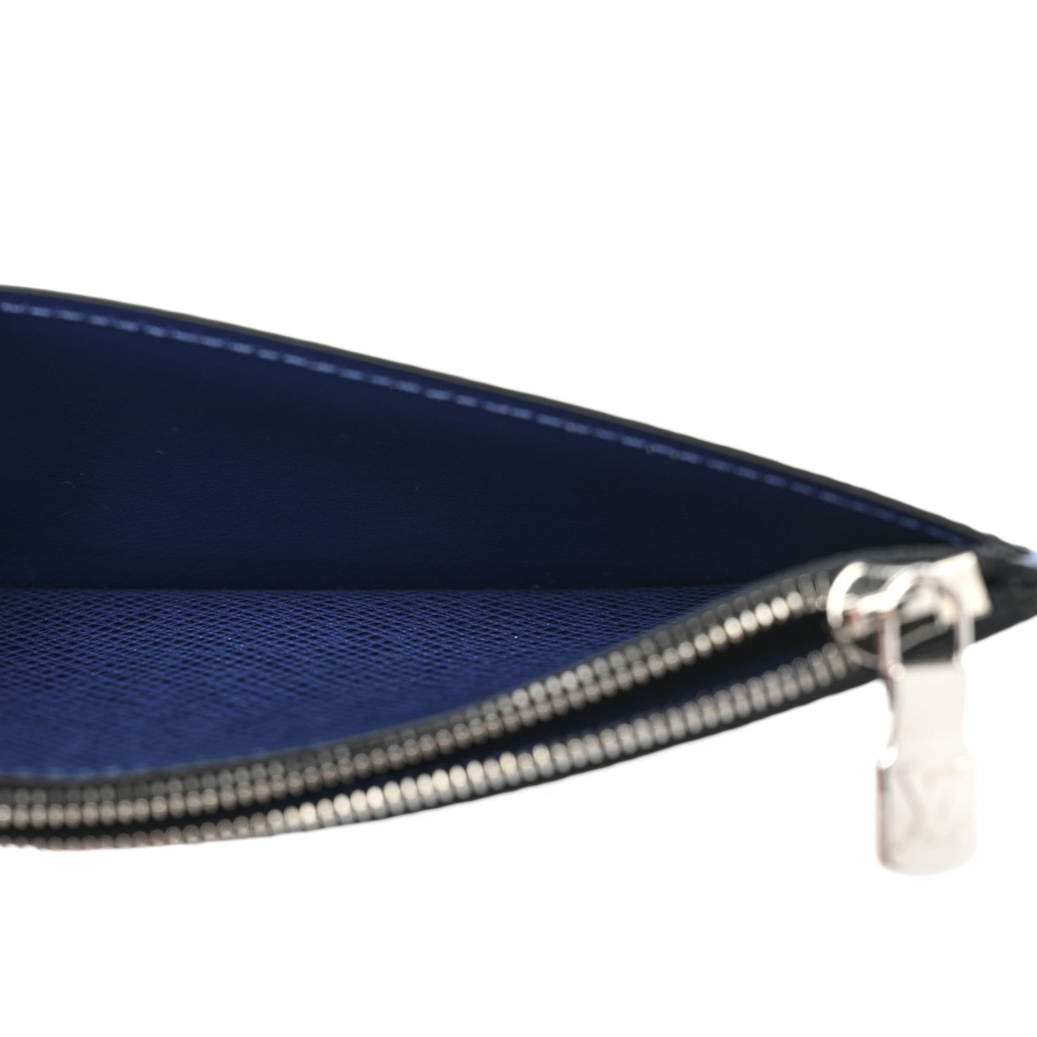 Louis Vuitton Taigarama Coin Card Holder Cobalt Blue 5 of 9
