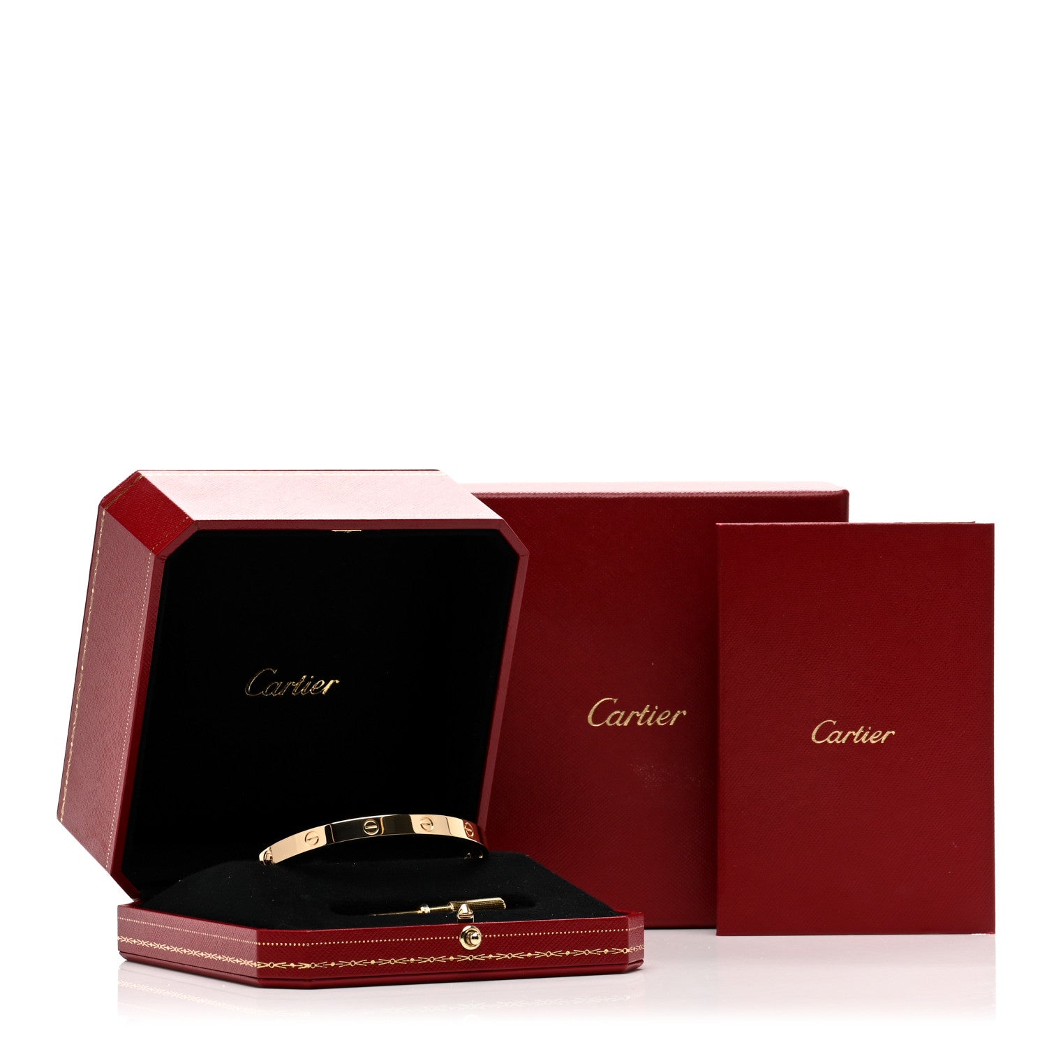 Cartier 18K Yellow Gold LOVE Bracelet 20 5 of 5