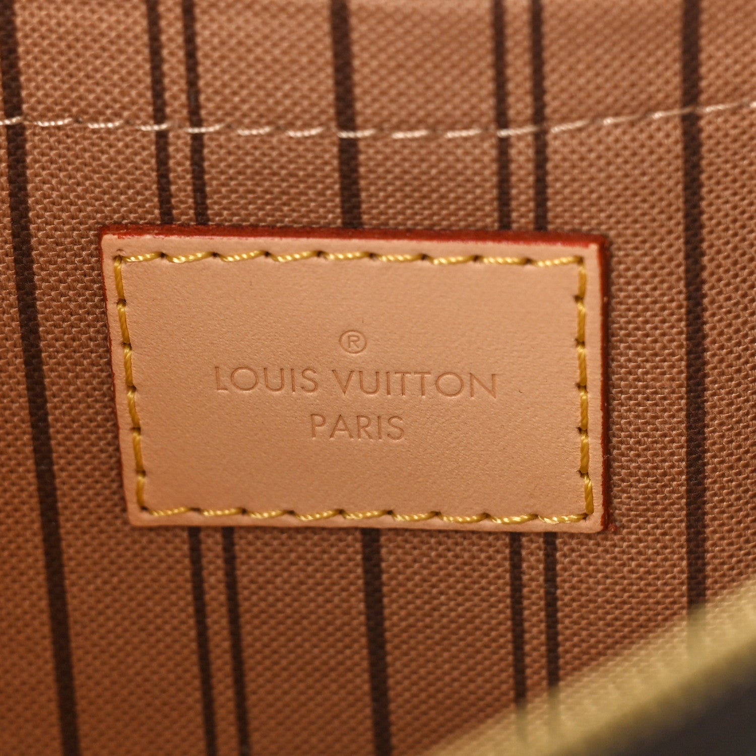 Louis Vuitton Monogram Neverfull MM GM Pochette 6 of 8