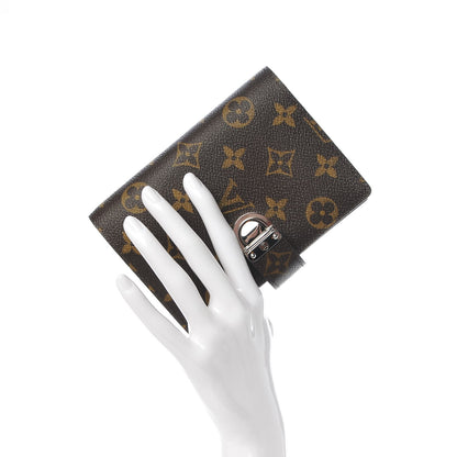 Louis Vuitton Monogram Koala Small Ring Agenda Cover Black 2 of 8